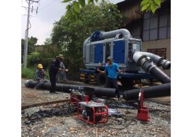 THI CÔNG ĐƯỜNG ỐNG CẤP THOÁT NGẦM HDPE D355 PN12 TẠI CÔNG TRÌNH NHÀ MÁY BIA HENIKEN MỸ THO